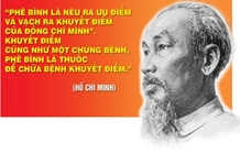 Thực hành tự phê bình và phê bình nâng cao đạo đức cách mạng cho cán bộ, đảng viên hiện nay theo tư tưởng Hồ Chí Minh